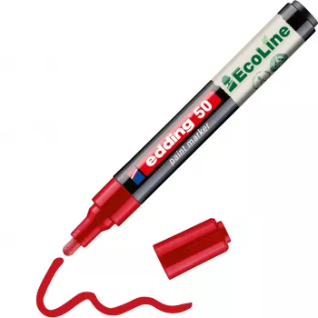Edding 50 EcoLine marcador de laca vermelho 2-3 mm 4-50-002