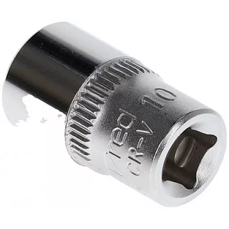 GEDORE red Chave de caixa sextavada 1/4 polegadas 10 mm, comprimento 25 mm (R41001003)