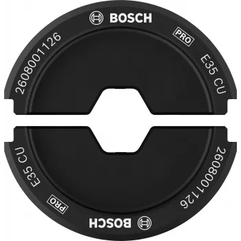 Bosch 2608001126 Conjunto de matrizes de cravar para terminais tubulares e conectores 35 mm²