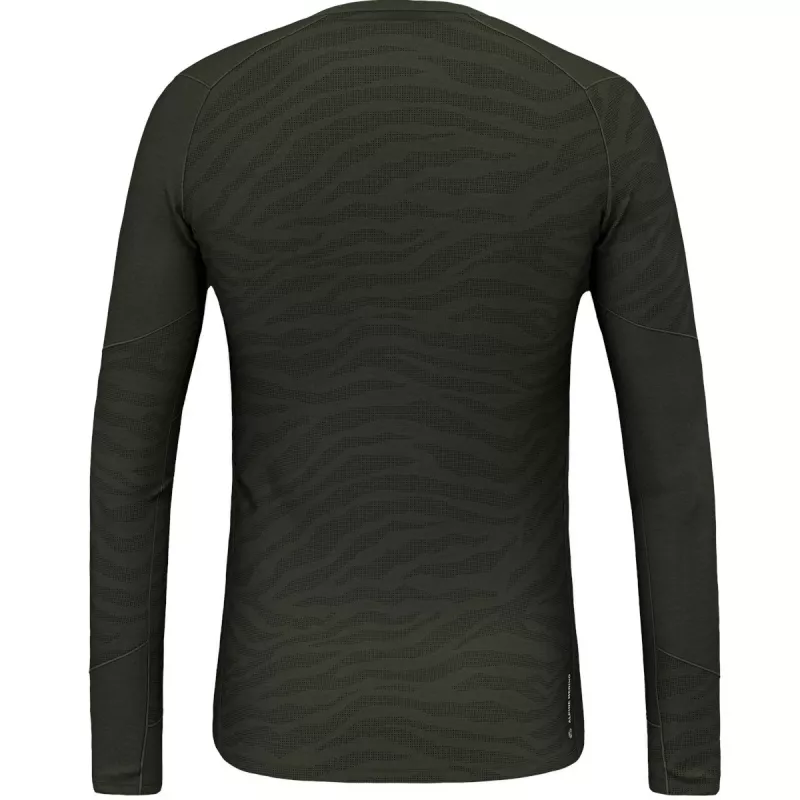 Salewa Cristallo Camisola de manga comprida térmica - Dark Olive
