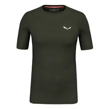 Salewa Cristallo T-shirt térmica Homem - Dark Olive