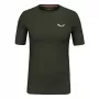 Salewa Cristallo T-shirt térmica Homem - Dark Olive