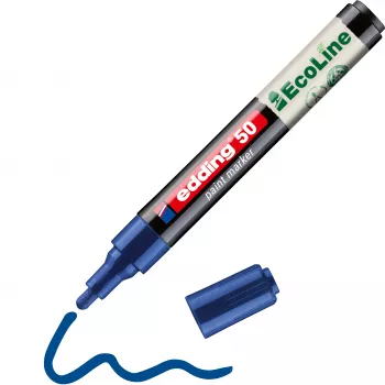 Edding 50 EcoLine Marcador de verniz azul 2-3 mm 4-50-003