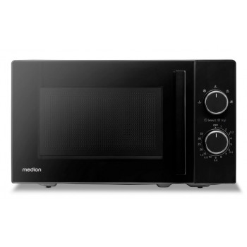 Medion MD 12011 Solo Micro-ondas 20 L 800 W preto 50076270