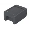Caixa universal Bopla BA-S 100806 F Bocube Alu 121 x 86 x 60 mm alumínio cinzento grafite RAL 7024 00162124