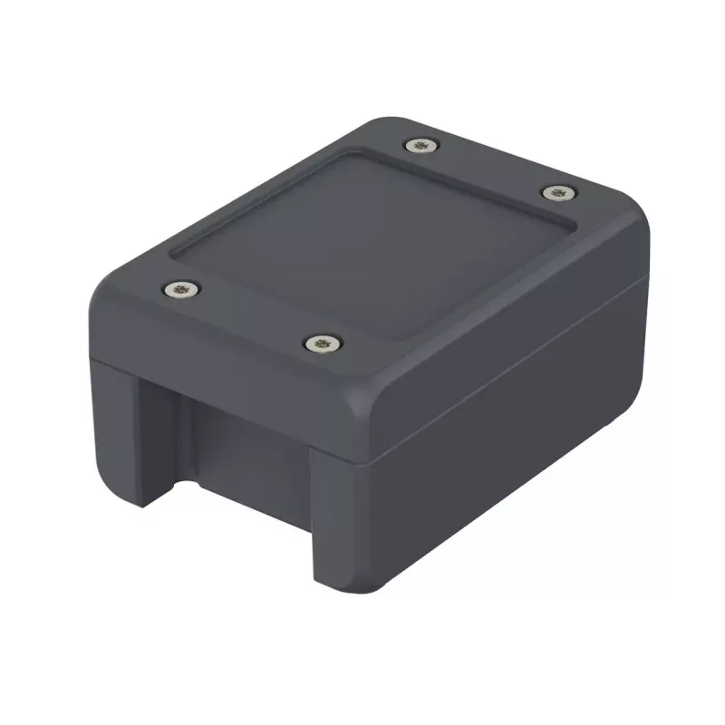 Caixa universal Bopla BA-S 100806 F Bocube Alu 121 x 86 x 60 mm alumínio cinzento grafite RAL 7024 00162124