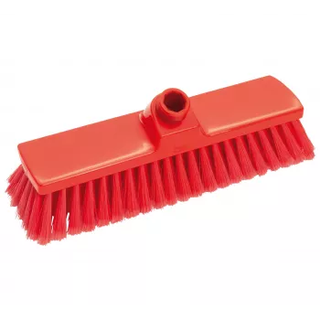Cabeça de vassoura Haug Bürsten FC87211, plástico vermelho, 30 cm de largura de varrimento