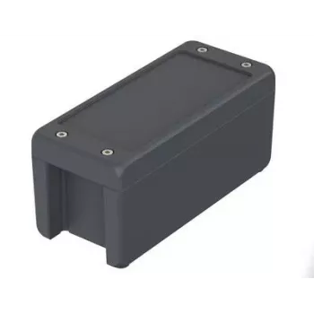 Caixa universal Bopla BA-S 180809 F Bocube Alu 199 x 86 x 90 mm cinzento grafite RAL 7024 00164134
