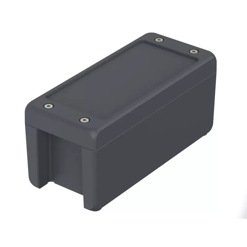 Caixa universal Bopla BA-S 180809 F Bocube Alu 199 x 86 x 90 mm cinzento grafite RAL 7024 00164134