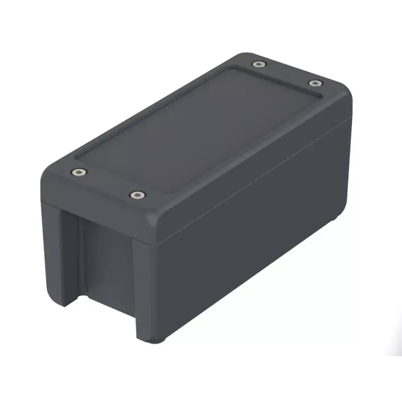 Caixa universal Bopla BA-S 180809 F Bocube Alu 199 x 86 x 90 mm cinzento grafite RAL 7024 00164134