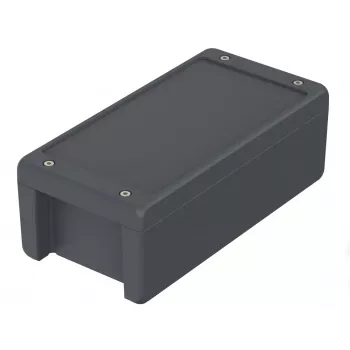 Caixa universal Bopla Bocube Alu BA-S 241309 F, 259 x 128 x 90 mm, alumínio fundido, cinzento grafite RAL 7024, IP66/IP67 00165234
