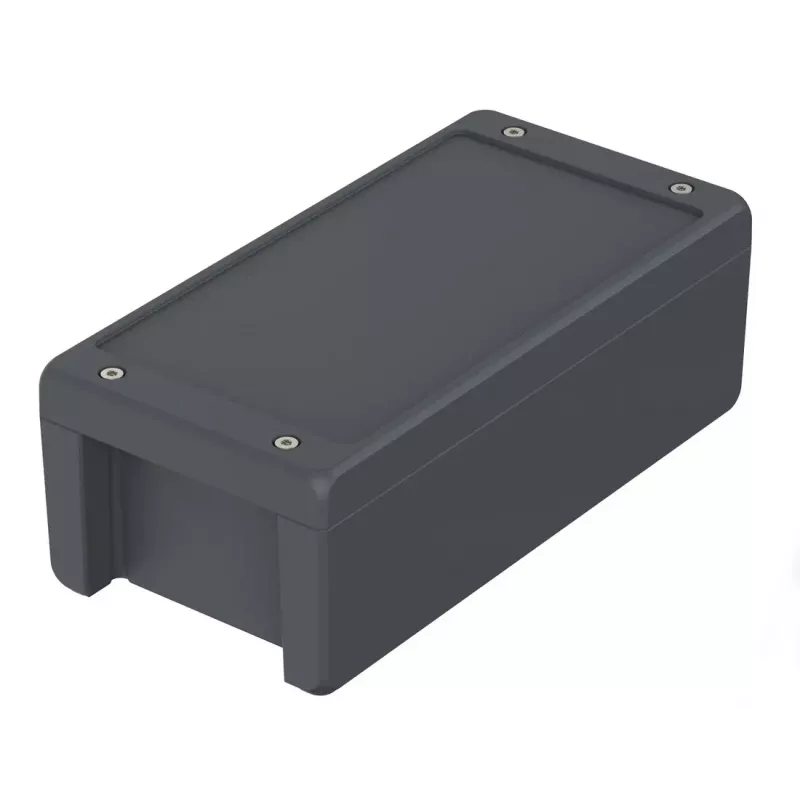 Caixa universal Bopla Bocube Alu BA-S 241309 F, 259 x 128 x 90 mm, alumínio fundido, cinzento grafite RAL 7024, IP66/IP67 00165234