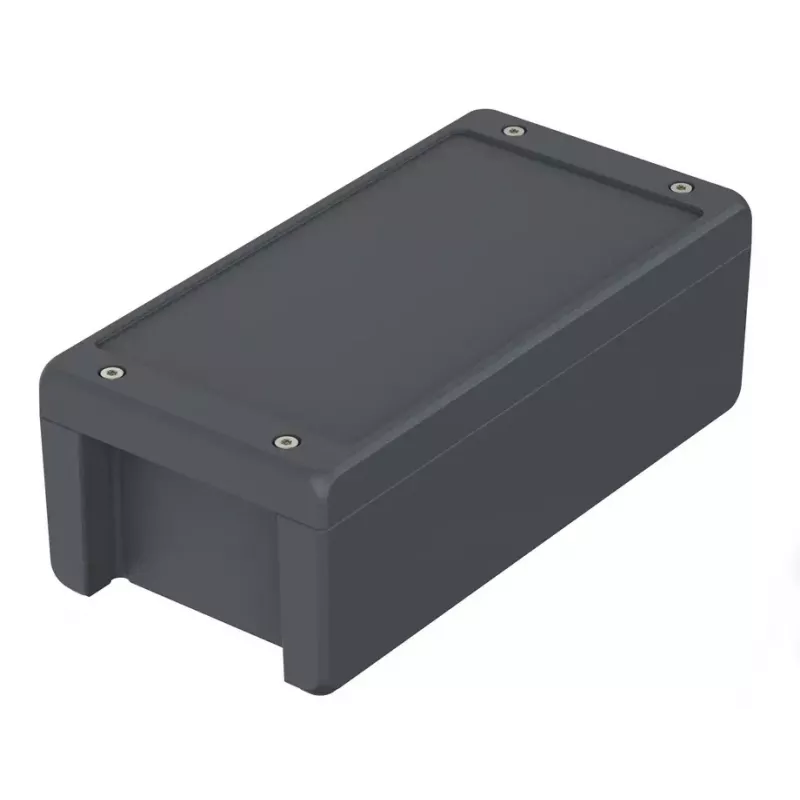 Caixa universal Bopla Bocube Alu BA-S 241309 F, 259 x 128 x 90 mm, alumínio fundido, cinzento grafite RAL 7024, IP66/IP67 00165234