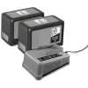 Kit inicial Kärcher Battery Power+ 36/75 – bateria Li-Ion 36V 7,5Ah e carregador rápido 2.445-070.0