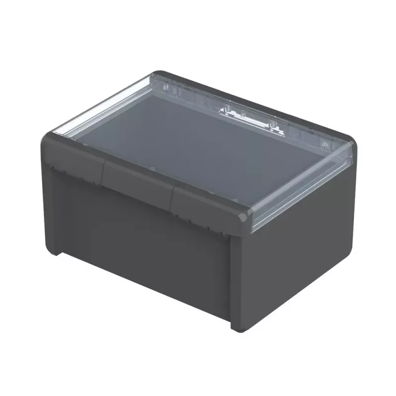 Caixa universal Bopla B 233016 PC-V0-G 7024 Bocube 239 x 300 x 160 policarbonato cinzento grafite (RAL 70) 96028574