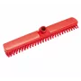 Haug Bürsten cabeça de esfregar vermelha plástico 400 mm de largura (FC88901)