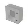 Bopla PS 442-T caixa de parede 400 x 400 x 200 mm cinzento claro (RAL 7035) 42244200