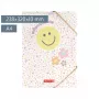 BRUNNEN Happy Hippie pasta de documentos A4 amarelo, laranja, violeta 1041604422
