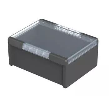Caixa universal Bopla Bocube B 273616 PC-V0-G-7024, policarbonato, cinzento grafite, 364 x 284 x 160 mm 96027674