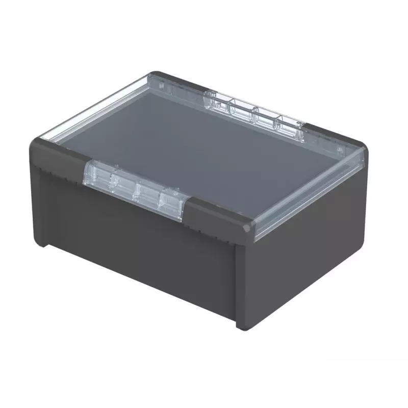 Caixa universal Bopla Bocube B 273616 PC-V0-G-7024, policarbonato, cinzento grafite, 364 x 284 x 160 mm 96027674