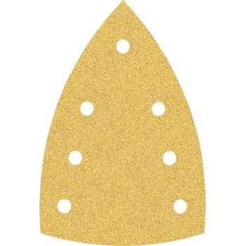 Conjunto de folhas de lixar Bosch 2608901675 para lixadora múltipla, 10 peças, grão misto P60/P120/P180, 150 x 100 mm, velcro