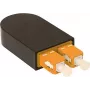 Adaptador loopback de fibra ótica BLUELAN BlueOptics OM2 50/125µm multimodo SC/UPC duplex ferrula cerâmica -40°C a +85°C (BOLBSCOM2)