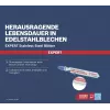 Lâmina de serra de recortar Bosch EXPERT T 118 AHM carbeto para aço inoxidável, pack de 3 2608901709