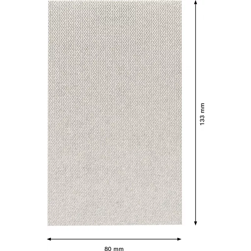 Rede de lixar Bosch M480 Net para lixadora orbital, 133 x 80 mm, grão P80, pack de 50 2608901631