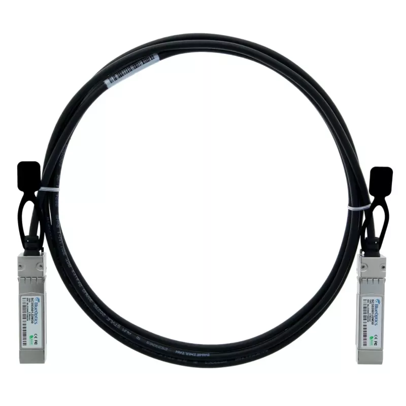 Cabo direct attach passivo BlueLAN 747522301-BL 10GBASE-CR SFP+ para SFP+, 3m, AWG30