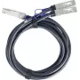 Cabo breakout direct attach passivo BlueLAN compatível com Mellanox MCP7H50-V003R26 200G QSFP56 para 2x100G QSFP56, 3m, AWG26 MCP7H50-V003R26-BL