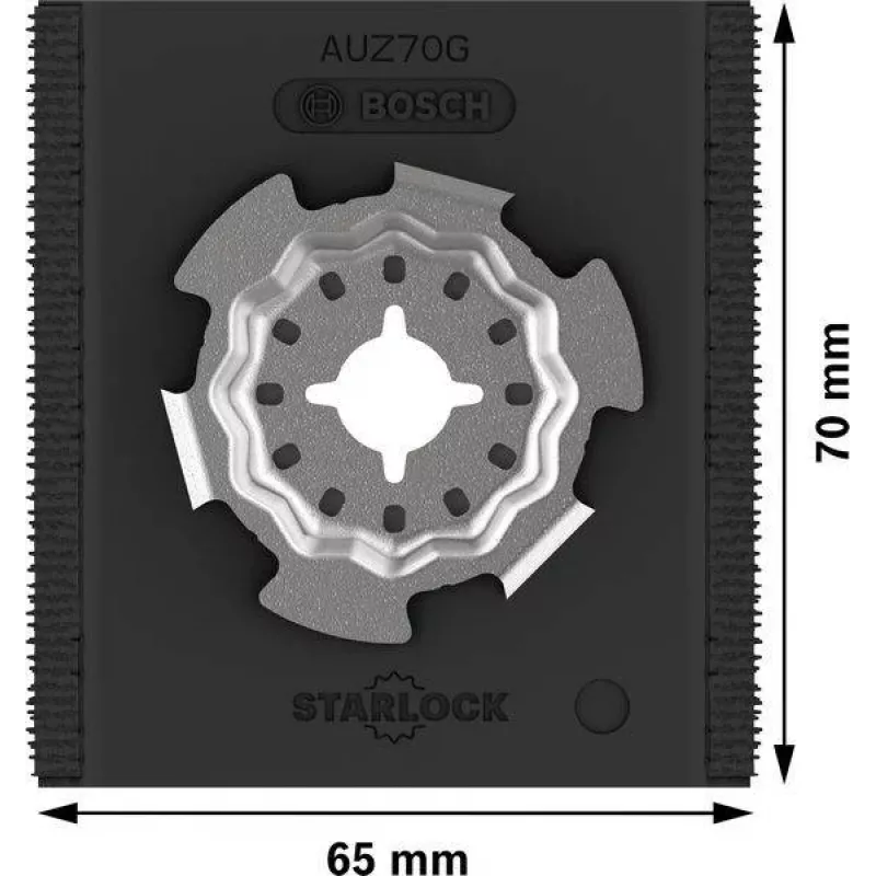 Bosch 2608669126 Conjunto de acessórios multifunções de 5 peças Starlock