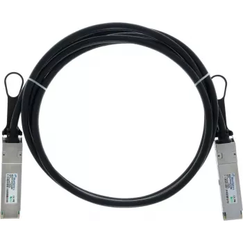 BLUELAN Cabo Direct Attach QSFP112 compatível com Amphenol NJAAKK-0007, 400GBASE-CR4, Infiniband, 1,5 m (NJAAKK-0007-BL)