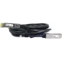 BlueLAN P08242-001 Cabo breakout DAC compatível com 200G QSFP56 para 2x100G QSFP56 InfiniBand HDR, 1m, passivo, 26 AWG P08242-001-BL