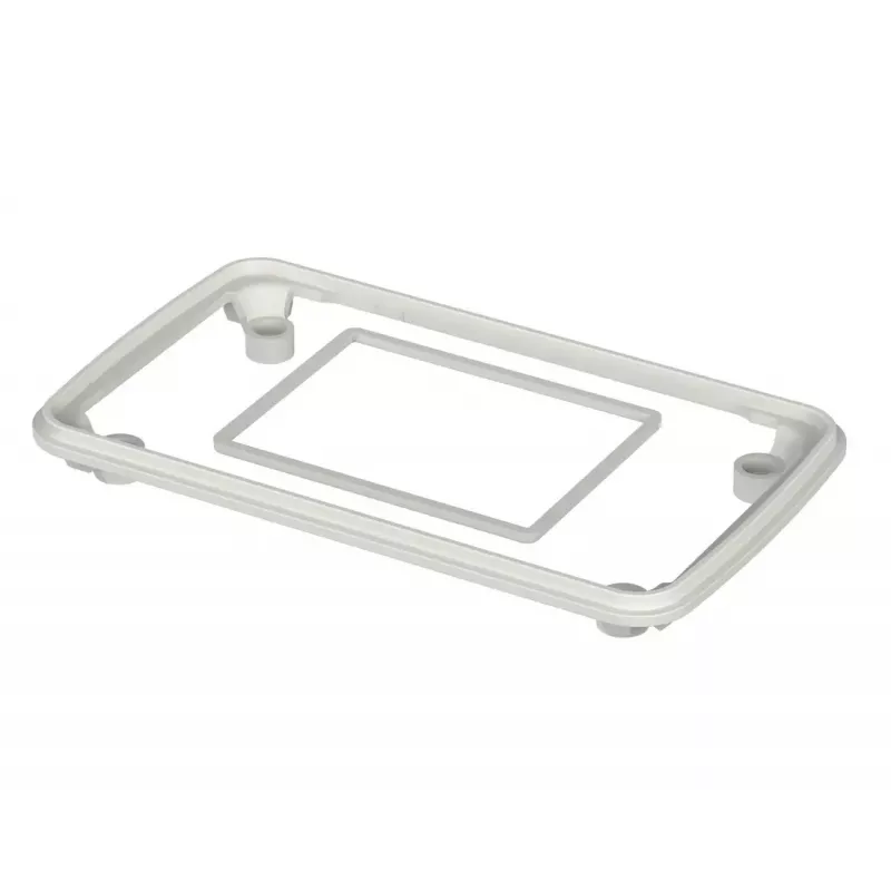 Junta Bopla BOP 500 DI Bopad IP65 - RAL 9016 junta decorativa TPE (borracha especial inodora) branca (C x L x A) 131 x 76 x 13,2 mm 1 unid. 35250006