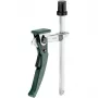 Grampo de aperto rápido vertical Metabo para bancadas MWB, 155 mm de abertura, 70 mm de alcance 630139000
