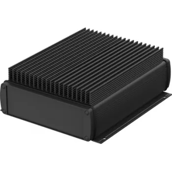 Bopla ALUBOS_SET ABPH 1600-0200 KWL caixa de perfil 190 x 190 x 80 mm alumínio preto RAL 9005 84416200.HMT1