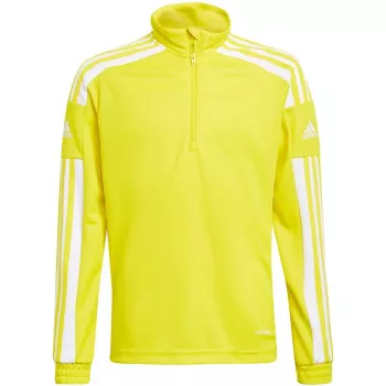 T-shirt de treino adidas Squadra 21 jovem sweatshirt amarela GP6468 152cm