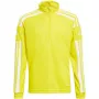 T-shirt de treino adidas Squadra 21 jovem sweatshirt amarela GP6468 152cm