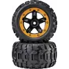 Conjunto de rodas off-road Reely RE-6904695 1:10 (2 unid., 87 mm, sextavado de 12 mm, preto)