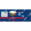Folhas de lixar Bosch Accessories 2608901640 para lixadora múltipla, grão 40, 150 mm x 100 mm, pack de 50