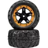 Conjunto de rodas Reely RE-7042668 1:10 On-Road (2 unid., 65 mm, sextavado de 12 mm, preto)