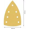 Folha de lixar Bosch Expert M480 para lixadora múltipla, grão 180, 150 x 100 mm, pack de 50 2608901644