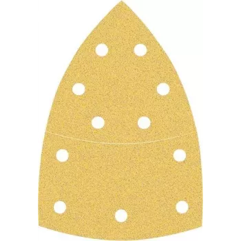 Lixa Bosch Accessories 2608901648 para lixadora múltipla grão 80, 93 mm x 102 mm, 50 folhas