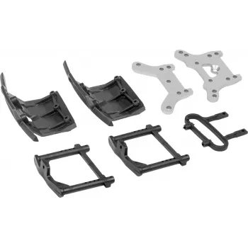 Para-choques de substituição Reely RE-7083036 (frente/trás) para carros RC