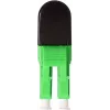 Adaptador loopback de fibra ótica BLUELAN BlueOptics OM5 50/125µm multimodo LC/UPC duplex, verde-limão, ferrule de cerâmica, -40°C a +85°C (BOLBLCOM5)