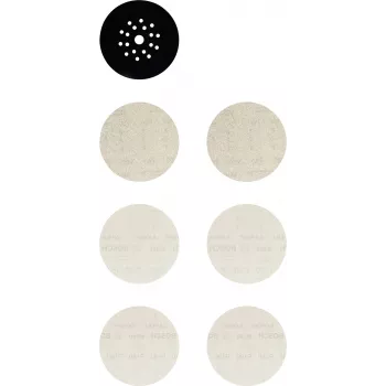 Conjunto de redes de lixar Bosch Expert M480 225 mm para lixadora de placas de gesso, grão P80/P120/P180, 3 peças 2608901667