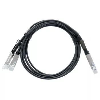 Cabo breakout Direct Attach BlueLAN 400G QSFP-DD para 4x 100G QSFP56, 2m, passivo, AWG26, compatível com Arista (CAB-D-4Q-400G-2M-BL)