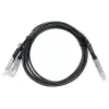 Cabo breakout Direct Attach BlueLAN 400G QSFP-DD para 4x 100G QSFP56, 2m, passivo, AWG26, compatível com Arista (CAB-D-4Q-400G-2M-BL)