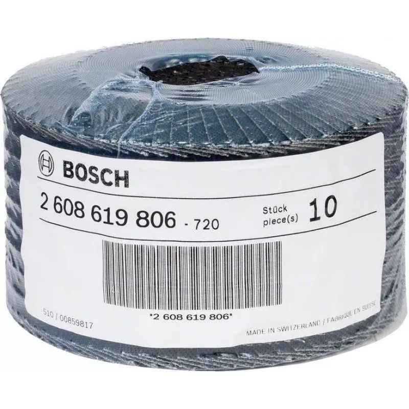Bosch Accessories 2608619806 Expert for Inox disco de lixa X-LOCK 125 mm, grão 60, 1 unid.