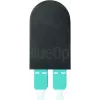 BLUELAN BlueOptics Adaptador loopback de fibra ótica OM3 50/125µm multimodo SC/UPC duplex, aqua/turquesa, ferrule de cerâmica, -40°C a +85°C (BOLBSCOM3)